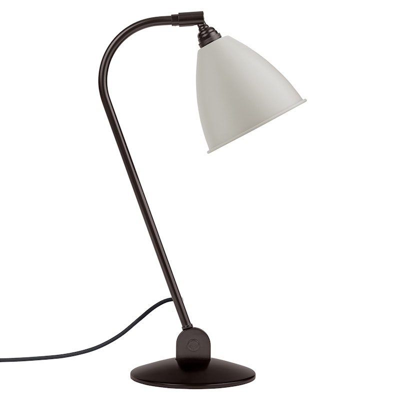 Bestlite BL2 Bordslampa, Black Brass/Classic White